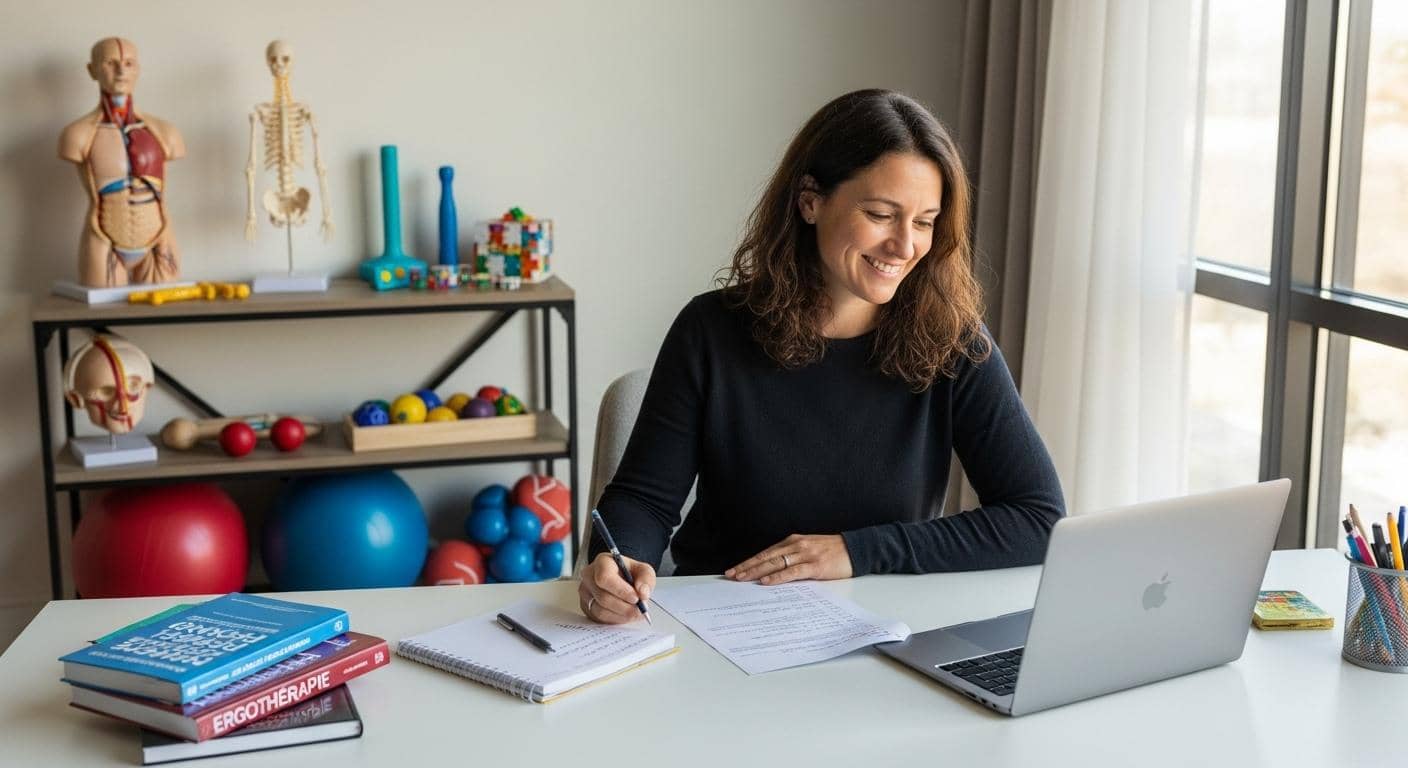 ergothérapeute en milieu professionnel