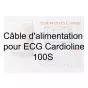 Câble d'alimentation pour ECG Cardioline 100S