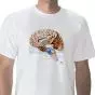 T-Shirt anatomique, Cerveau, XL W41039