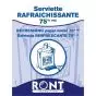 Serviettes rafraîchissantes 75% vol Ront 23050 Boîte de 100