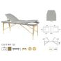 Table de massage avec tendeurs Ecopostural hauteur réglable C3213M61