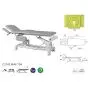 Table de massage hydraulique ostéopathie avec accoudoirs Ecopostural C3742M48C