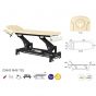 Table de massage électrique châssis noir Ecopostural C5643