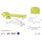 Table de massage électrique pour ostéo et kiné avec accoudoirs Ecopostural C7544
