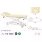 Table de massage hydraulique 2 plans Ecopostural C7743 - 62x207 cm M48