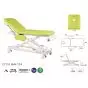 Table de massage hydraulique 2 plans Ecopostural C7751