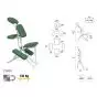 Chaise de massage Ecopostural METAL T2600