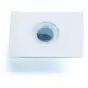 Electrode mousse rectangulaire 44 x 32 mm à bouton pression Asept InMed sachet de 60