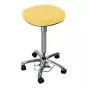 Tabouret sur roulettes Promotal 923-22, commande au pied