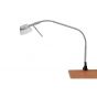 Lampe de lecture Derungs Amalia 9 P S7 sur 2 bras flexibles