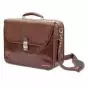 Mallette médicale en cuir Marron Elite Bags Deluxe DOCTOR'S