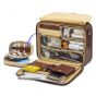 Mallette médicale en cuir Marron Elite Bags Deluxe DOCTOR'S