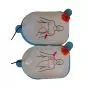 Paire d’électrodes pédiatriques pour Défibrillateur de formation Defibtech