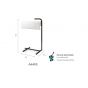 Porte-rouleau Ecopostural A4405