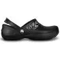 Sabots Crocs Mercy Work Black/Silver
