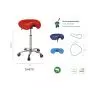 Tabouret Derby Base Chromée Ecopostural S4670