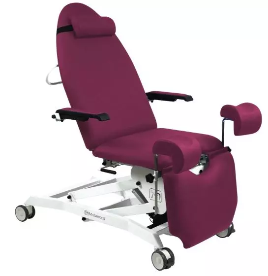 Fauteuil de gynécologie électrique Mobercas SE-2330-BRG (3 moteurs)