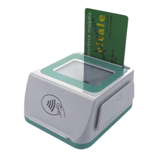Lecteur de carte à puce PC/SC LKN700 - 3 en 1