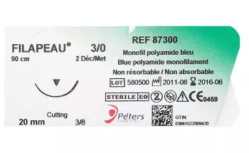 Fil de suture ligature Filapeau - 90 cm (lot de 12)
