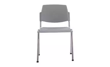 Chaise visiteur empilable en tissu