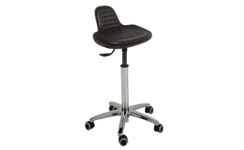 Tabouret médical siège integral Ecopostural S5608 base alu et assise haute