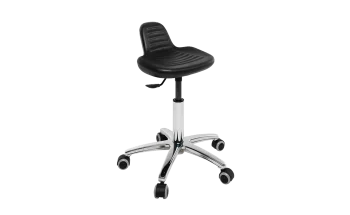 Tabouret médical siège integral Ecopostrual S4608 base alu et assise basse