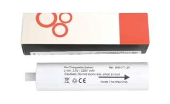 Batterie Li-ion rechargeable pour otoscope Parker