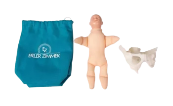 Modèle d'un bassin miniature avec poupée de naissance Erler Zimmer