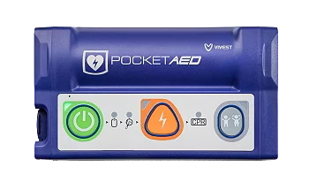 Défibrillateur semi-automatique externe de poche ViVest P3
