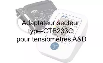 Adaptateur secteur type-C TB233C pour tensiomètres A&D