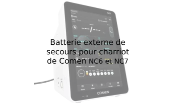 Batterie externe de secours pour chariot de Comen NC6 et NC7