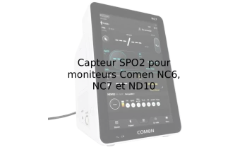 Capteur SPO2 pour moniteurs Comen NC6, NC7 et ND10