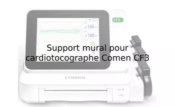 Support mural pour cardiotocographe Comen CF3