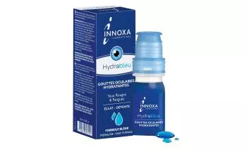 Solution ophtalmique hydratante Innoxa Hydrableu