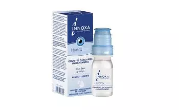 Solution ophtalmique hydratante Innoxa Hydralose (flacon 10 ml)