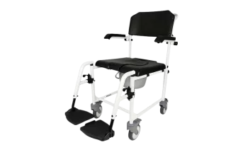 Chaise de douche et de toilettes Mobilex Flamingo