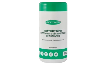 Lingettes désinfectantes Aseptonet sans alcool