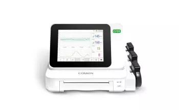 Cardiotocographe / Moniteur foetal gémellaire Comen CF3R + VCT