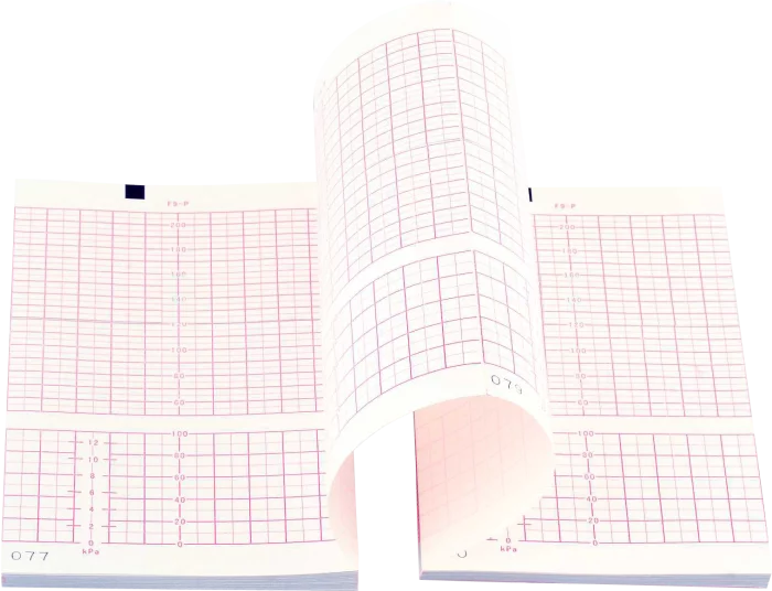 Papier Edan pour moniteur fœtal cardiotocographe Edan F2 et F3 (3 liasses)