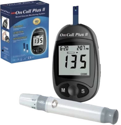 Kit glucomètre On Call Plus II