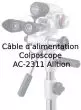 Câble d'alimentation Colposcope AC-2311 Alltion