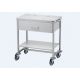 Chariot pour pèse-bébés avec tiroir et étagère 80 cm SECA 403