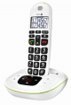 Téléphone fixe sans fil Doro PhoneEasy 115, blanc