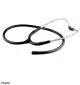 Tubulure et tubes auriculaires avec embouts pour Stéthoscope Standard Prestige Noir KaWe