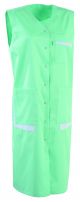 Blouse médicale sans manches pour femme MONA Lafont vert d'eau