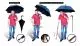 Parapluie & Canne de marche Hestec