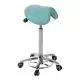 Tabouret Pony base aluminium avec déclenchement au pied Ecopostural S5630AP