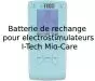 Batterie de rechange pour electrostimulateurs I-Tech Mio-Care