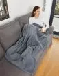 Plaid chauffant électrique Lanaform Heating Overblanket LA180105