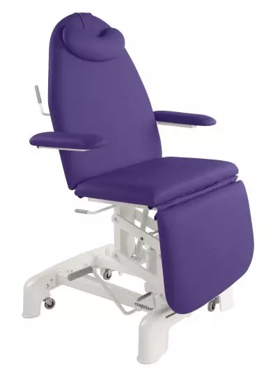 Fauteuil de soins hydraulique avec accoudoirs Ecopostural C3771